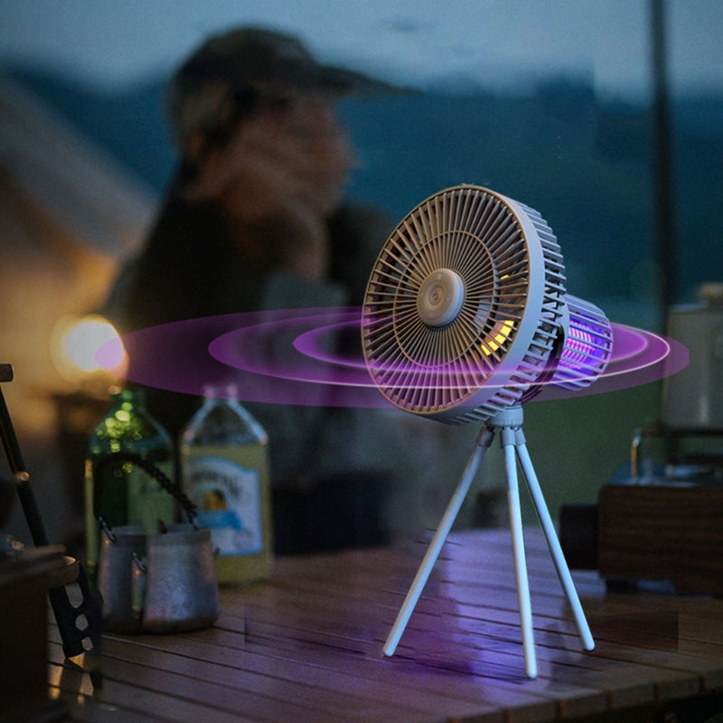 Portable Fan Rechargeable 2000mAh LED