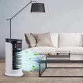 Portable Floor Cooler Windowless Multi-Directional Airflow