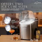 Portable Ice Maker Self-Cleaning Two Ice Sizes