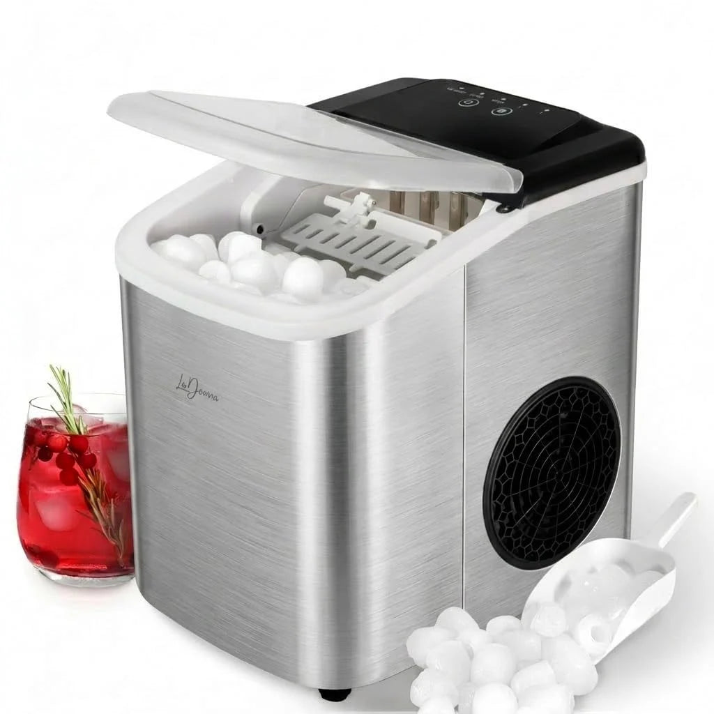 Portable Ice Maker Self-Cleaning Two Ice Sizes