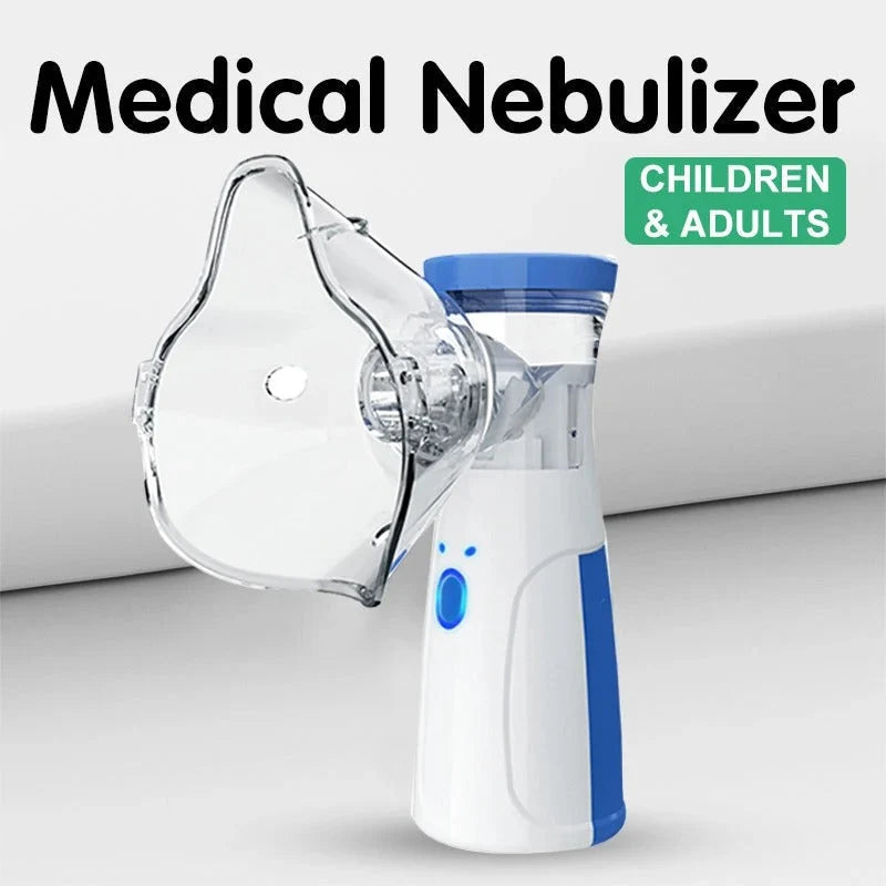 Portable Nebulizer Quiet Mesh USB Rechargeable