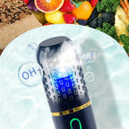 Portable Produce Cleaner Hydroxy-Ion Rechargeable Chemical-Free