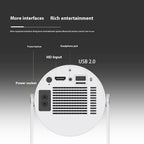 Portable Projector Ultra-Short Throw 180 Degree Rotating Stand
