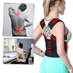 Posture Corrector Adjustable Dual-Strap Breathable Upper & Lower Back