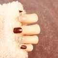 Press-On Nail Art Set Easy Apply Tools & Storage