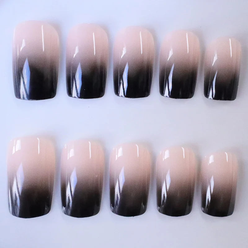 Press-On Nail Extensions Ombre Durable & Chip-Resistant