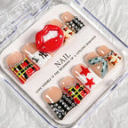 Press-On Nail Kit Salon-Quality Reusable Designs