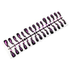 Press-On Nail Set Cat-Eye Finish & Easy Application