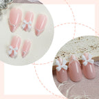 Press-On Nail Set Easy Apply Includes Glue