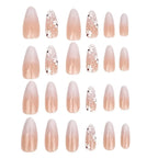 Press-On Nail Set Festive Designs & Gel Polish