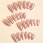Press-On Nail Set French Tip Reusable & Lightweight