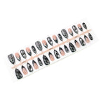 Press-On Nail Set Galaxy Design Reusable & Easy Application