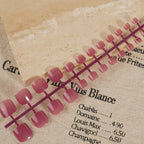Press-On Nail Set Gel Glossy Long-Lasting Assorted Sizes