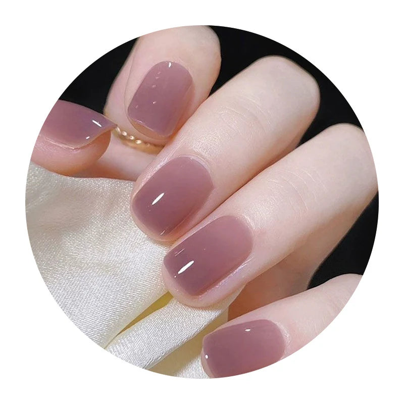 Press-On Nail Set Glossy & Long-Lasting Multiple Sizes