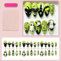 Press-On Nail Set Halloween Designs Reusable Easy To Apply