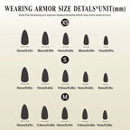 Press-On Nail Set Halloween Designs Reusable Easy To Apply
