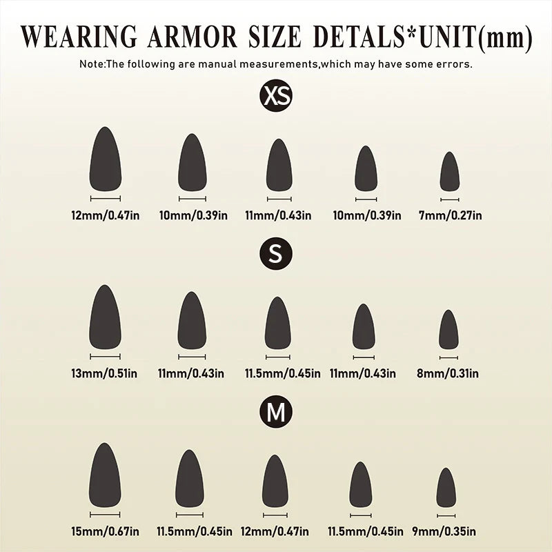 Press-On Nail Set Halloween Designs Reusable Easy To Apply