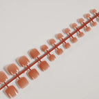 Press-On Nail Set High-Gloss Easy Application Multiple Sizes