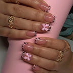 Press-On Nail Set Leopard Print Multiple Sizes