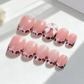 Press-On Nail Set Leopard Print Multiple Sizes