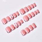 Press-On Nail Set Leopard Print Multiple Sizes