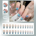 Press-On Nail Set Ombre Reusable & Tool-Free