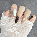 Press-On Nail Set Peel-And-Stick Reusable & Durable