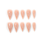 Press-On Nail Set Pointed Design Lightweight & Comfortable