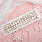 Press-On Nail Set Reusable Artistic Designs