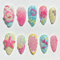 Press-On Nail Set Reusable Salon-Quality Custom Fit