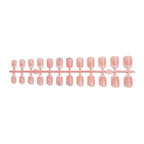 Press-On Nail Set Self-Adhesive & Sparkling Designs