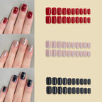 Press-On Nail Set Sparkling Finish & Easy Application