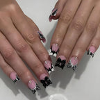 Press-On Nail Set Spooky Designs Easy Application