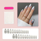 Press-On Nail Set Spooky Designs Easy Application