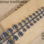 Press-On Nail Set Square Design Reusable