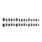 Press-On Nail Set Star & Bow Designs
