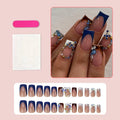 Press-On Nail Set Stone Embellishments & Application Tool