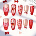 Press-On Nail Set Themed Designs Easy Application