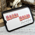 Press-On Nail Tips Handmade Floral Easy Application