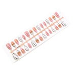 Press-On Nail Tips Polka Dot & Grid Easy Application