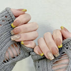 Press-On Nails Artistic Patterns Easy Application
