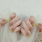 Press-On Nails Artistic Patterns Easy Application