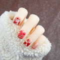Press-On Nails Bows & Pearls Reusable & Easy Application