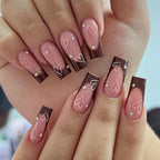 Press-On Nails Festive Designs Peel-And-Press Chip-Resistant