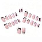 Press-On Nails Floral & Abstract Designs Easy Application