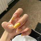 Press-On Nails Floral Design Easy Application & Comfortable Fit