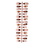 Press-On Nails Floral Designs Easy Application