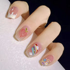 Press-On Nails Fruit Designs Peel-And-Stick Multiple Sizes