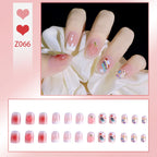 Press-On Nails Fruit Designs Peel-And-Stick Multiple Sizes