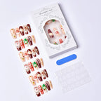 Press-On Nails Holiday Designs Easy Application